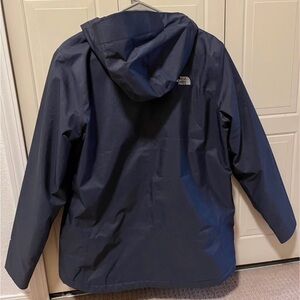 The North Face Dark Blue Hooded Jacket women’s size large